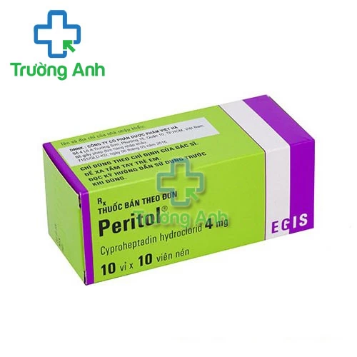 Peritol 4mg - Thuốc điều trị  các trường hợp dị ứng